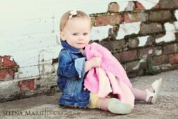 Satin & Minky Baby Lovey Blanket Soft Newborn Comforter