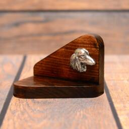 Dachshund - Wooden Candlestick With Dog, Souvenir, Decoration, Limited Edition, Collection - thumbnail 2