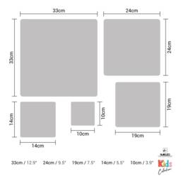 Helicopter Wall Stencil Set Reusable Plastic Template, Kids Room Decor - thumbnail 4