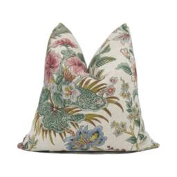 St. Leger & Viney - Cordelia Col 1 Stunning Classic Floral Cushion Cover Handmade Throw Pillow Designer Home D??cor - thumbnail 1