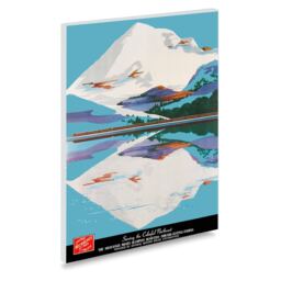 Vintage Northwest Olympian Hiawatha Chicago Railroad Poster - thumbnail 2