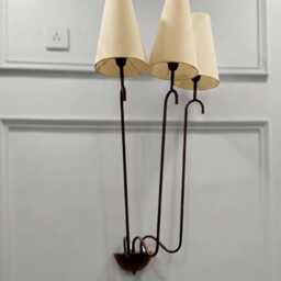 3-Light Modern Handcrafted Minimalist Wall Lamp Luxury Contemporary Lighting Fixture Brass Sconce Home Decor - thumbnail 3