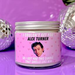 Alex Turner Scented Soy Wax Candle - Funny Birthday Gift - thumbnail 2