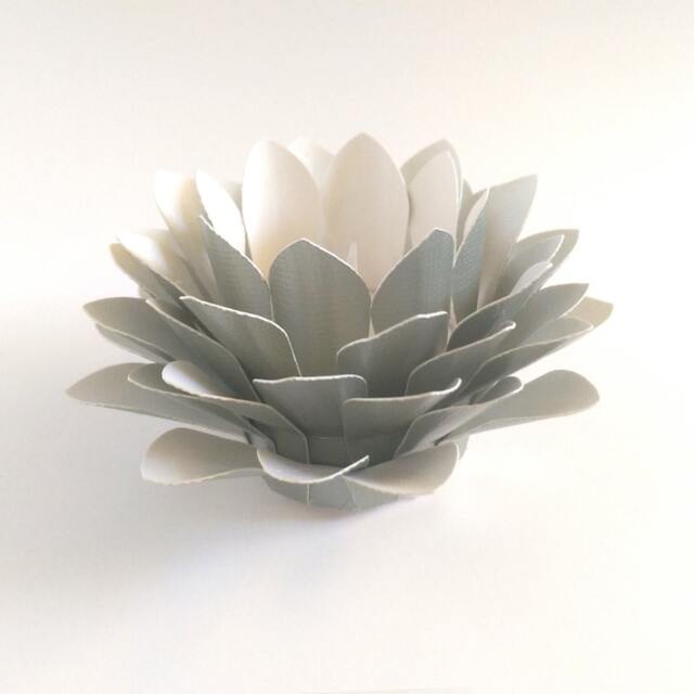 Paper Lotus Lantern -Metallic Pale Green - image 1