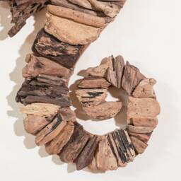 Handmade Driftwood Wall Art 24 Inch/60 cm, Drift Wood , Sea Horse Art, Home Decor, Room Living Room, Gift Idea - thumbnail 4