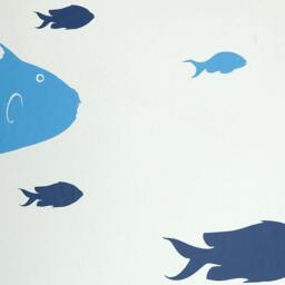 Fish Wall Decal Nautical Bathroom Decor - 24 Piece Set Stickers Unique Kids Room Or Boy Nursery Ocean Decals For - thumbnail 3