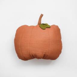 Linen Pumpkin Shaped Cushion Decorative Autumn Pillow Halloween Decoration - thumbnail 3