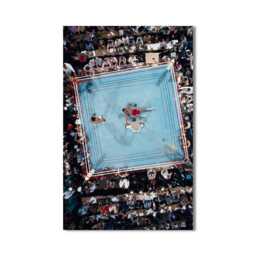 Muhammad Ali Motivational Glass Wall Art - Iconic Boxing Prints, Inspiring Home Office Gym Decor, Unforgettable Moments - thumbnail 1