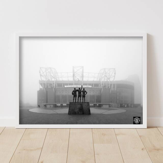Official Manchester United Print - Foggy Morning Design - image 1