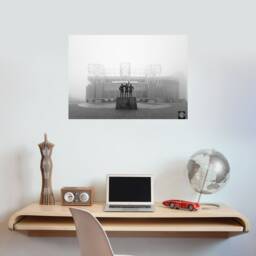 Official Manchester United Print - Foggy Morning Design - thumbnail 2