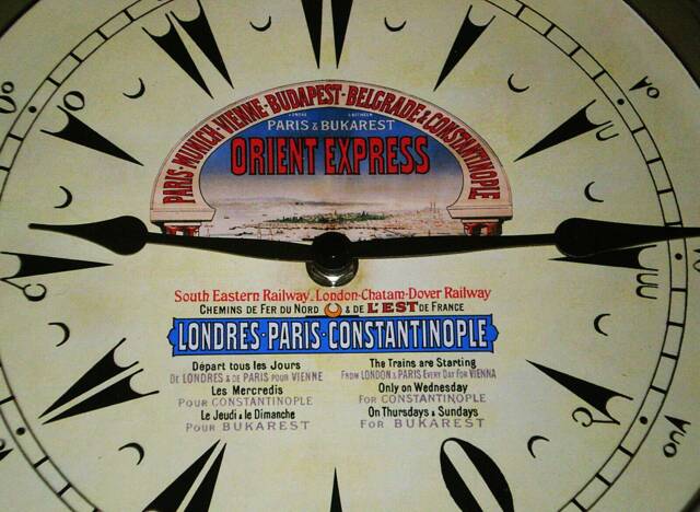 Orient Express Promotional Souvenir Reception Replica Ottoman Wall Clock, Constantinople - image 1