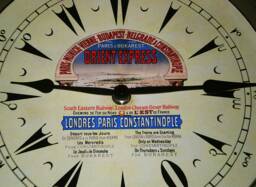 Orient Express Promotional Souvenir Reception Replica Ottoman Wall Clock, Constantinople - thumbnail 1