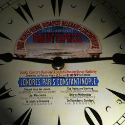 Orient Express Promotional Souvenir Reception Replica Ottoman Wall Clock, Constantinople - thumbnail 3