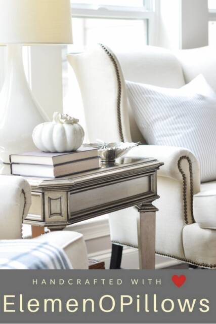 Ticking Pillow Cover Sale, Storm Gray Covers For 14x14, 18x18, 16x16 Inserts - image 1