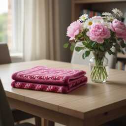Crochet Baby Blanket, Shower Gift - thumbnail 2