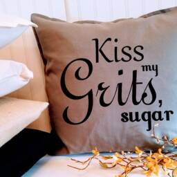 Custom Southern Sayings Pillow Cover Farmhouse Decor - thumbnail 2