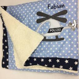 Baby Blanket/Cuddly Blanket Police Kd1304 - thumbnail 3