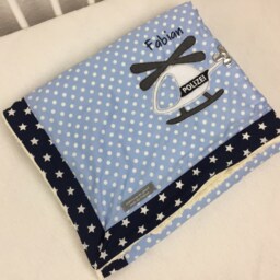 Baby Blanket/Cuddly Blanket Police Kd1304 - thumbnail 2