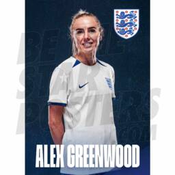 Lionesses Greenwood 23/24 Home Headshot Poster - Officially Licensed Product A4/A3 Framed Options - thumbnail 1