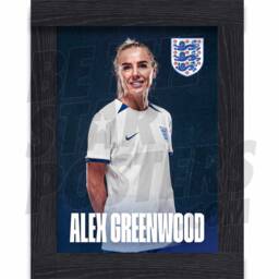 Lionesses Greenwood 23/24 Home Headshot Poster - Officially Licensed Product A4/A3 Framed Options - thumbnail 2