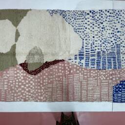 Custom Beni Ouarain Rug Handmade Moroccan Wool Carpet - thumbnail 3