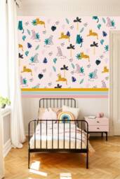 Leopard Jungle Wall Decals Removable Nursery Decor