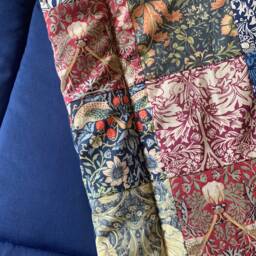 William Morris Quilted Patchwork Throw/Blanket - thumbnail 2