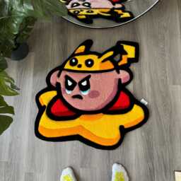 Christmas Pre Orders Custom Tufted Rugs - Personlised Logo Handmade Circle Rug Personalised Shape & Design - thumbnail 3