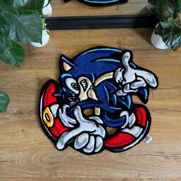 Christmas Pre Orders Custom Tufted Rugs - Personlised Logo Handmade Circle Rug Personalised Shape & Design - thumbnail 2