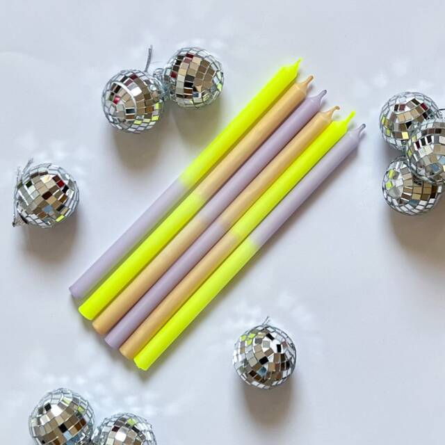 No. 36 - Set Of 6 Thin Taper Candles