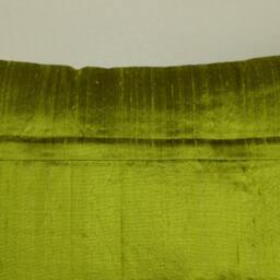 Apple Green Dupioni Pure Silk Cushion Cover/Code 36 12x12, 12x16, 12x20, 14x20, 14x24, 16x16, 18x18, 20x20, 22x22, 24x24 &26x26 - thumbnail 3