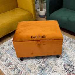 storage Ottoman Footstool Coffee Table Pouffe Bench Chesterfield Declutter Living Space - thumbnail 3
