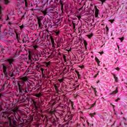 Pink Crochet Hooded Owl Blanket - Handmade Cosy Throw - thumbnail 3