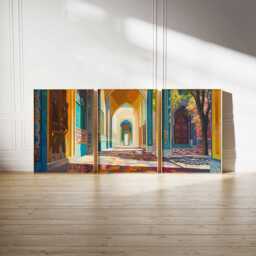 Set Of 3 Tehran Posters, Iranian Travel Prints, Art, Islamic Wall Decor, Muslim Gift, Gift - thumbnail 2