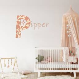 Personalized Name Wall Decal Boho Nursery Decor - thumbnail 4
