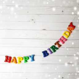 Happy Birthday Banner Colorful Felt Letters Wall Hanging Holiday Custom Baby Party - thumbnail 3