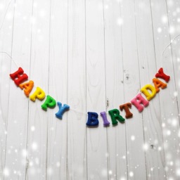 Happy Birthday Banner Colorful Felt Letters Wall Hanging Holiday Custom Baby Party - thumbnail 2