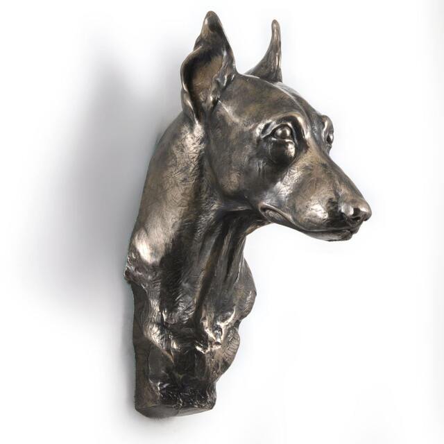 Miniature Pincher, Dog Hanging Statue, Limited Edition, Artdog - image 1