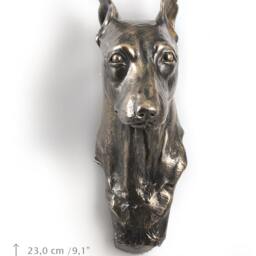 Miniature Pincher, Dog Hanging Statue, Limited Edition, Artdog - thumbnail 3