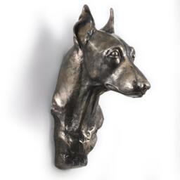 Miniature Pincher, Dog Hanging Statue, Limited Edition, Artdog - thumbnail 1