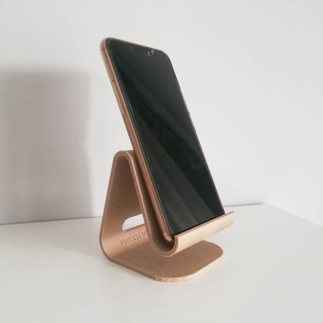 Smartphone Stand - Phone Iphone Dock Desk Organizer Boho Decor Wooden Holder Charging Office Decor - image 1