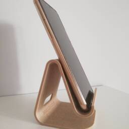 Smartphone Stand - Phone Iphone Dock Desk Organizer Boho Decor Wooden Holder Charging Office Decor - thumbnail 2