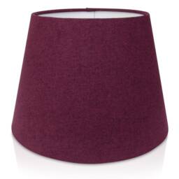 Recycled Damson Purple Brushed Linen Style Empire Lampshades/Pendant Shade Table - thumbnail 1