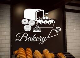 Bakery Wall Decal Removable Vinyl Window Sticker 4436 - thumbnail 1