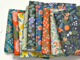 Rifle Paper Co. Floral Mini Crib Sheet Pink Roses Trellis - Ready Ship - thumbnail 4