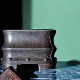 Handmade Bamboo & Ceramic Bonsai Pot - thumbnail 4