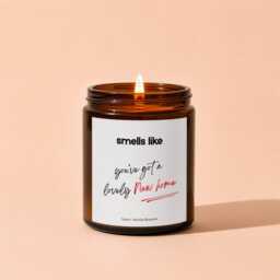 "New Home Candle Gift, Housewarming ""Smells Like You've Got A Lovely Home" - thumbnail 3