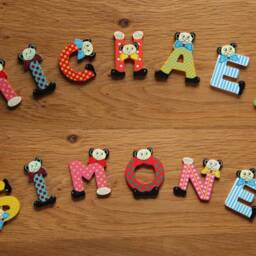 Wooden Name Letters For Children - Letters Abc - thumbnail 3