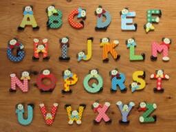Wooden Name Letters For Children - Letters Abc - thumbnail 1