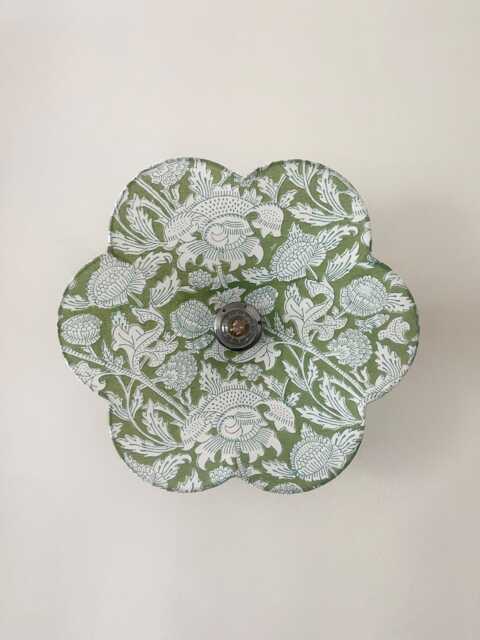 Wall Light Fixed Version, French Manufacture, Pearl Gray Finish - image 1